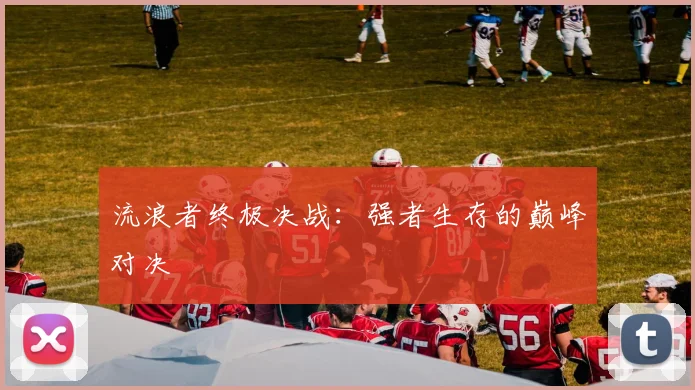 流浪者终极决战：强者生存的巅峰对决