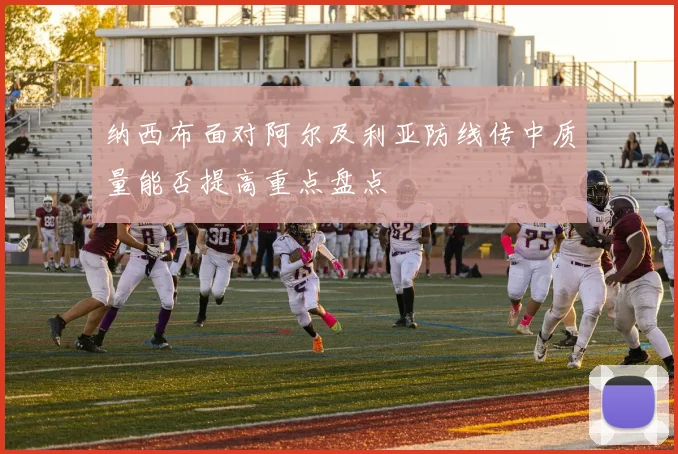 纳西布面对阿尔及利亚防线传中质量能否提高重点盘点